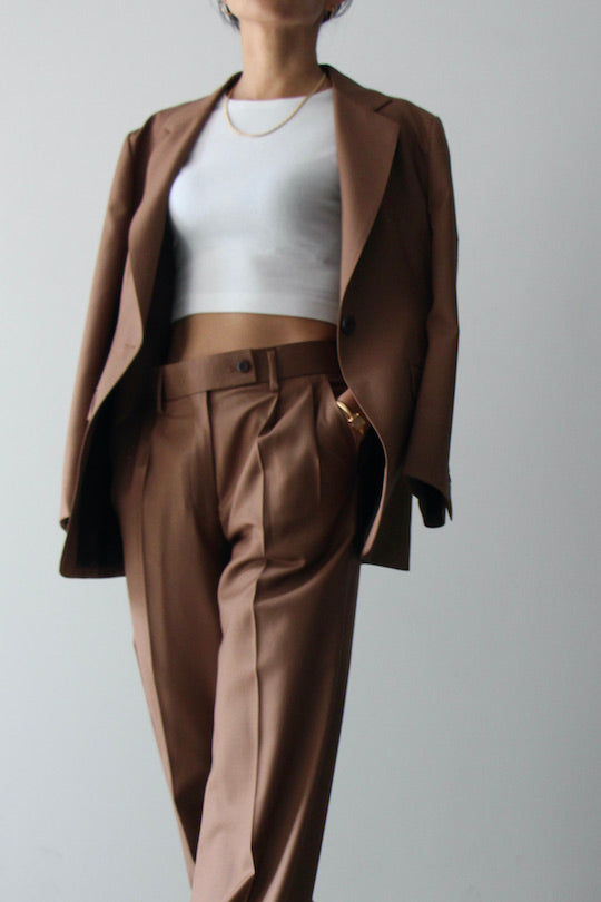 REiL LIGHT BROWN TAILORED JACKET