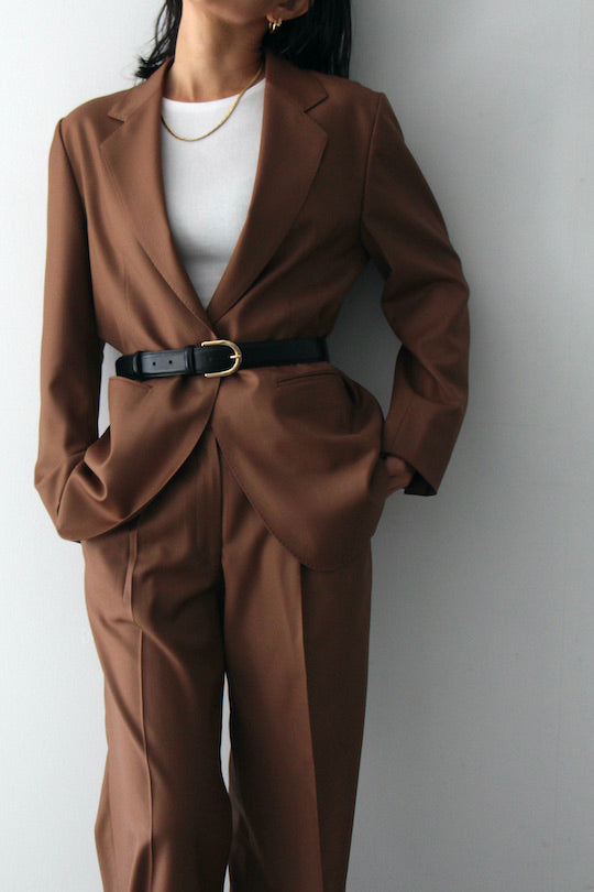 REiL LIGHT BROWN TAILORED JACKET