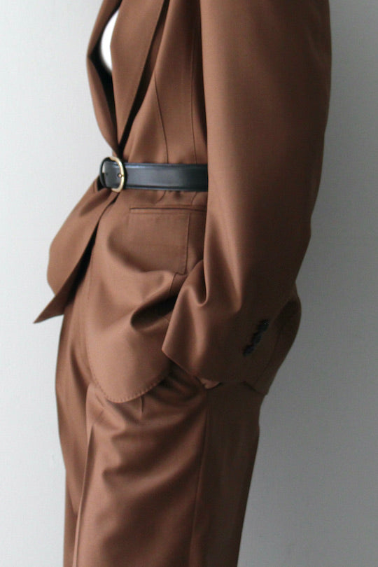 REiL LIGHT BROWN TAILORED JACKET