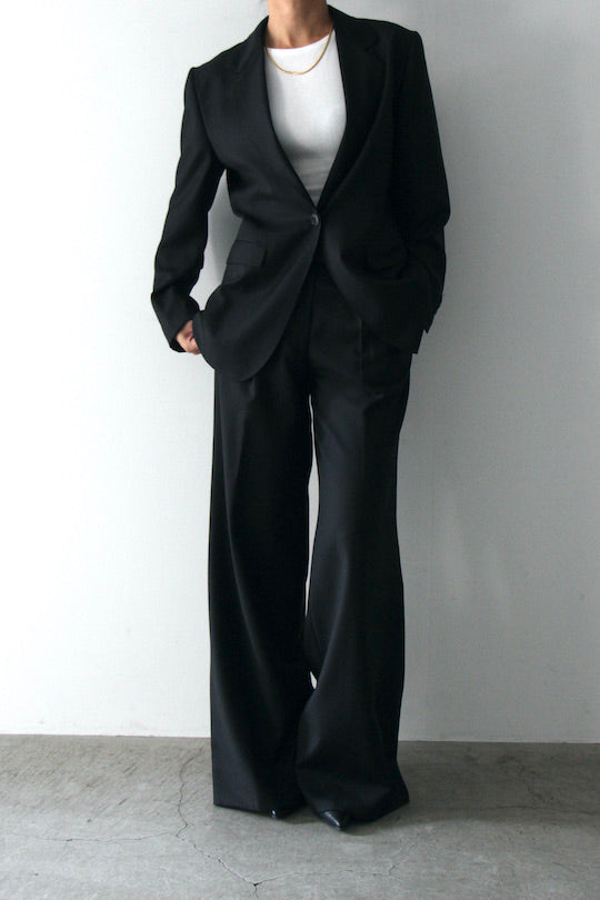 REiL SOLID BLACK TAILORED PANTS