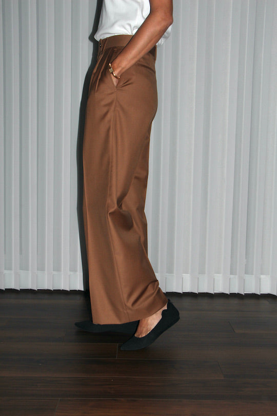 REiL LIGHT BROWN TAILORED PANTS