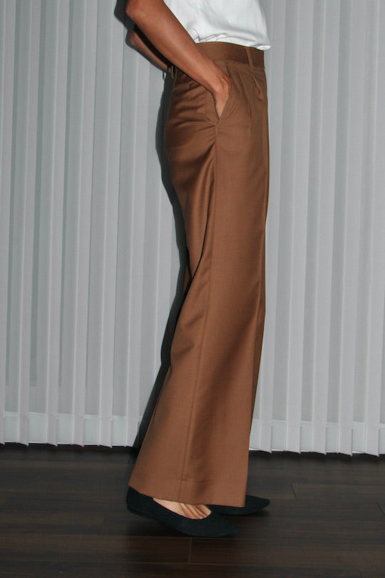 REiL LIGHT BROWN TAILORED PANTS