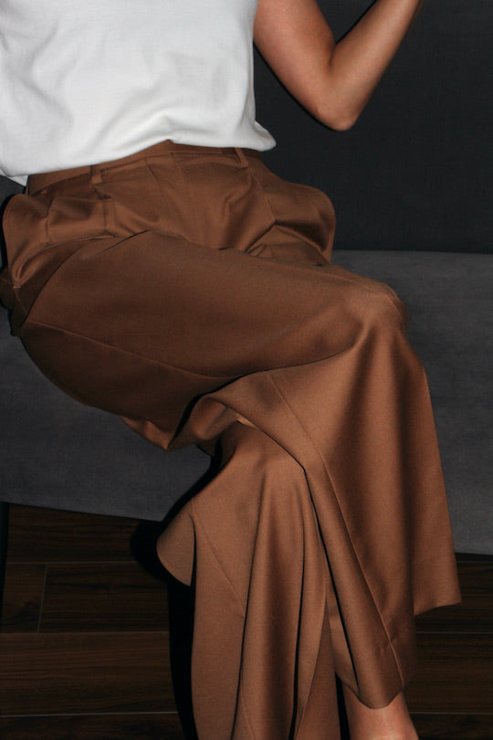 REiL LIGHT BROWN TAILORED PANTS