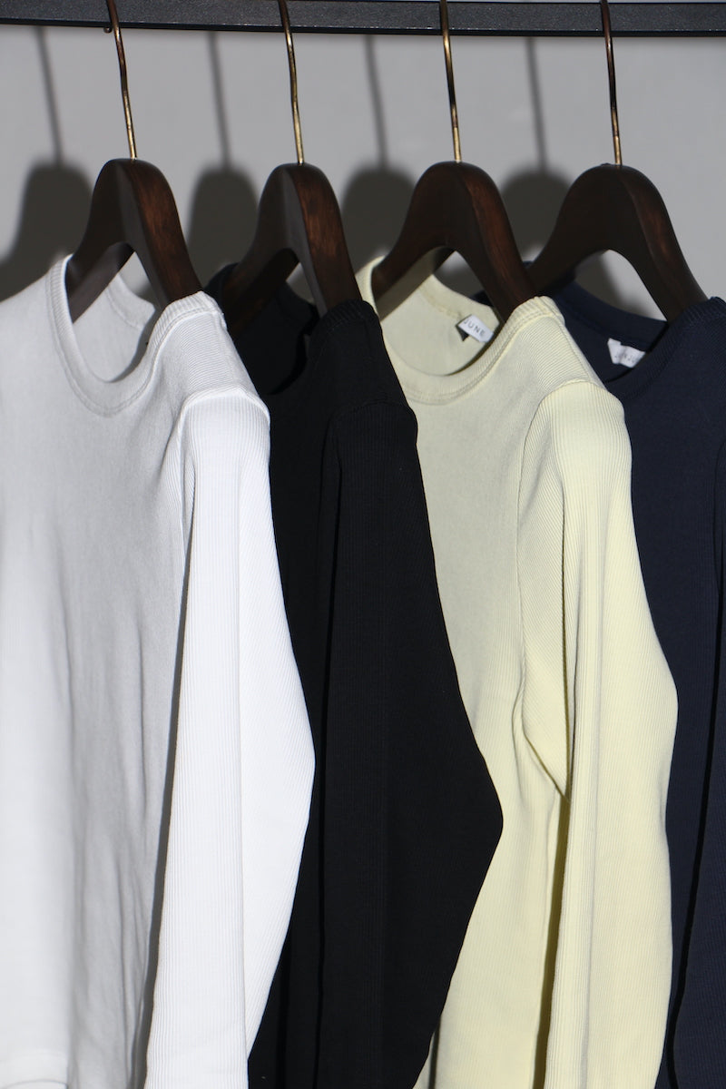 JAN N JUNE RIB LONGSLEEVE MURI - NIGHTFALL