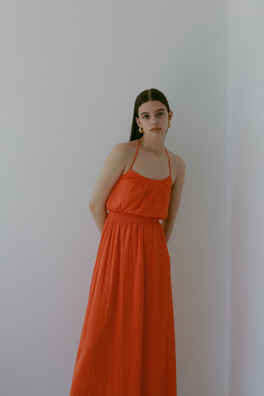 REiL  SUN DRESS / orange
