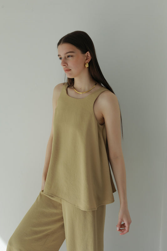 REiL AIRY TOP / beige