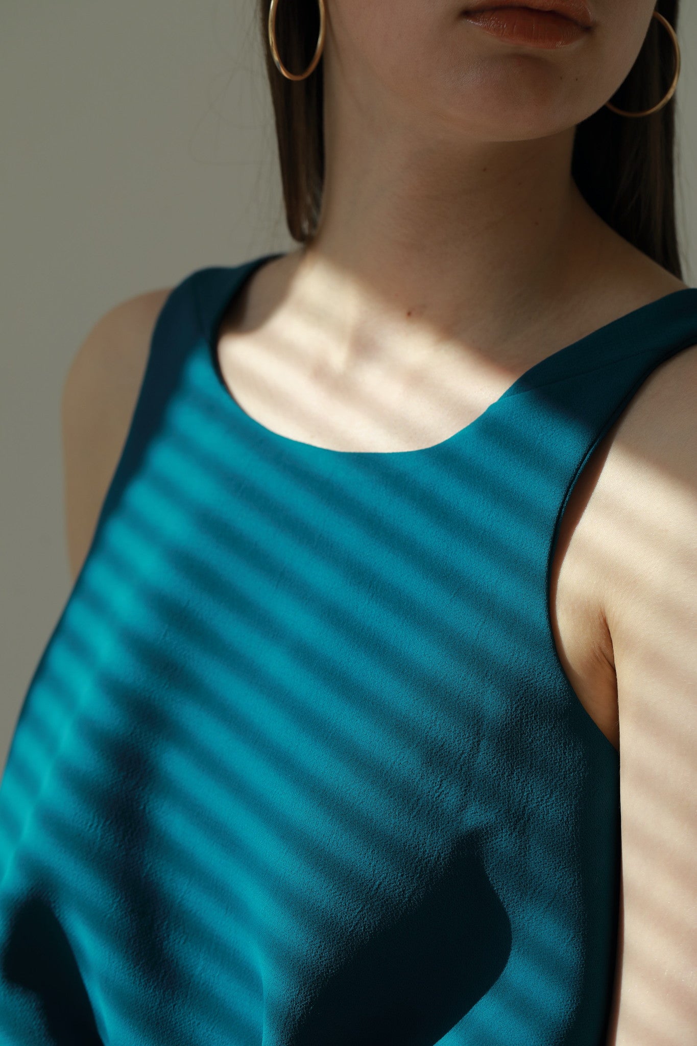 REiL AIRY TOP / turquoise