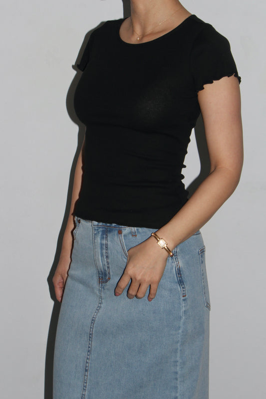 JAN N JUNE MINI RIB T-SHIRT