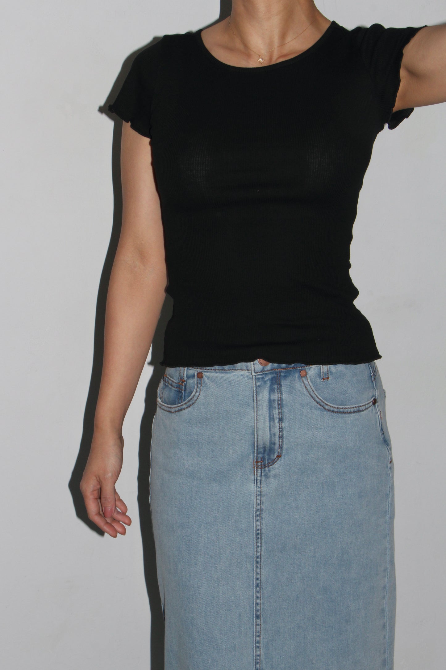 JAN N JUNE MINI RIB T-SHIRT