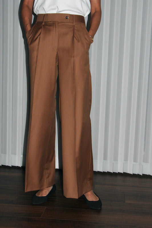 REiL LIGHT BROWN TAILORED PANTS