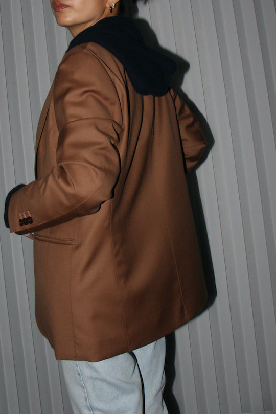 REiL LIGHT BROWN TAILORED JACKET