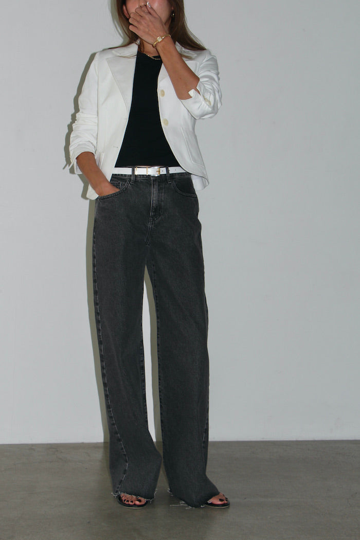 REiL  DENIM JACKET / WHITE
