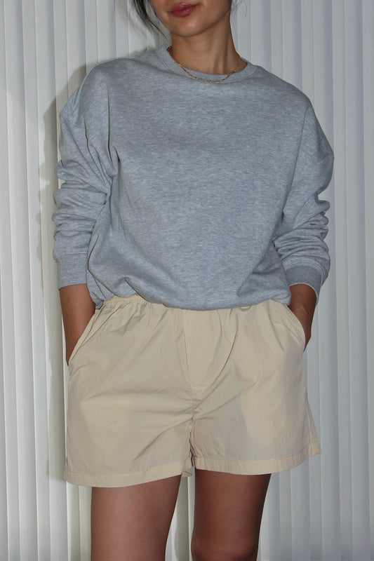 SUNCOO GATHER HEM SWEAT