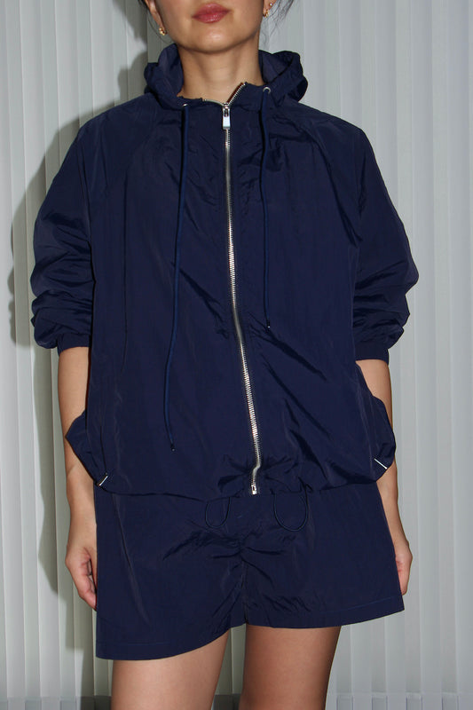 SUNCOO ZIP JACKET navy blue