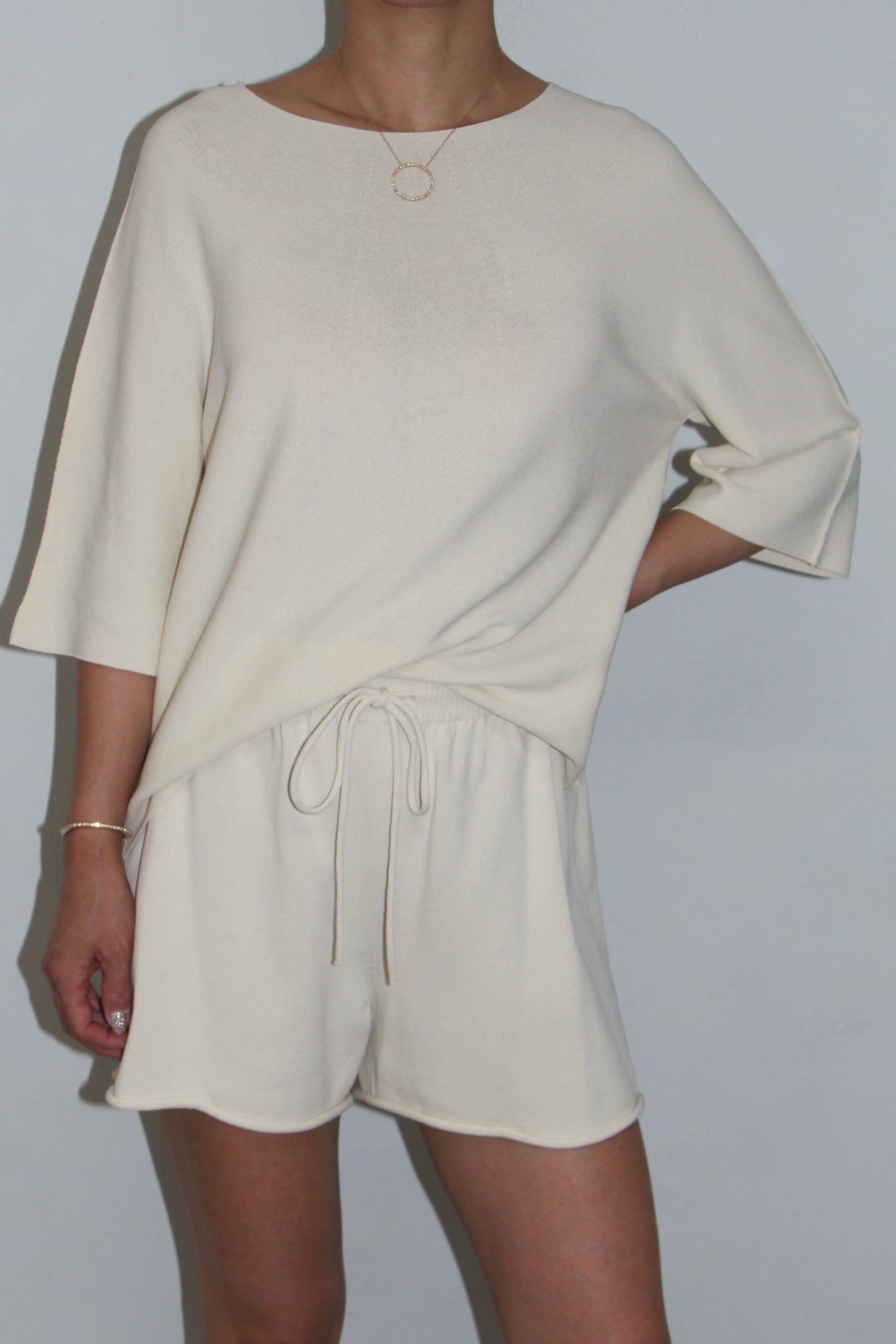 LIVIANA CONTI / SUMMER KNIT TOP / BUTTER YELLOW