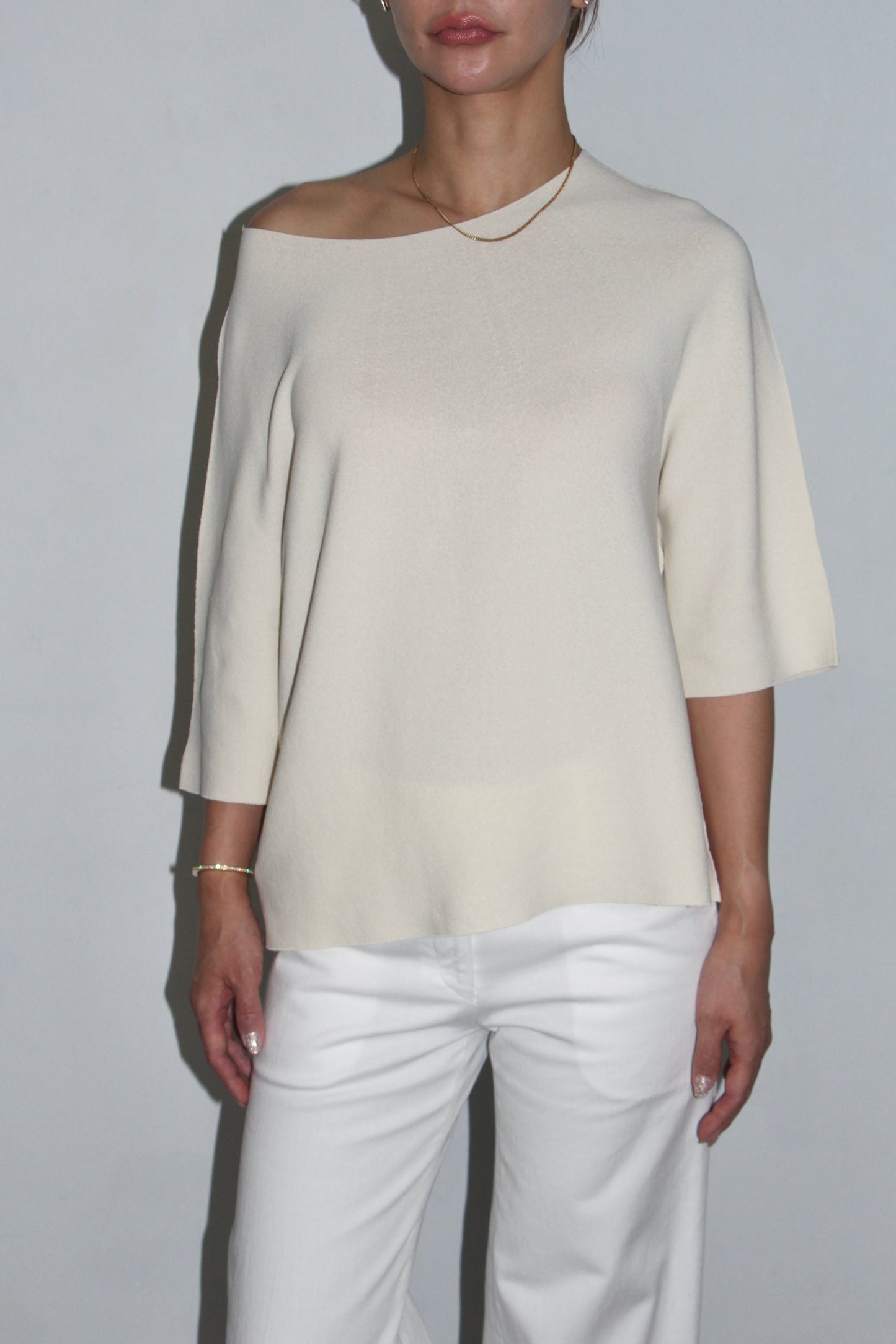 LIVIANA CONTI / SUMMER KNIT TOP / BUTTER YELLOW