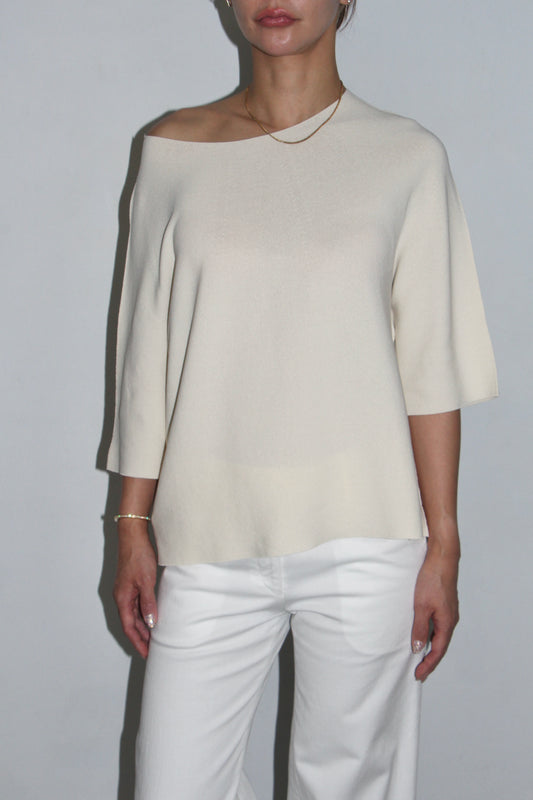 LIVIANA CONTI / SUMMER KNIT TOP / BUTTER YELLOW