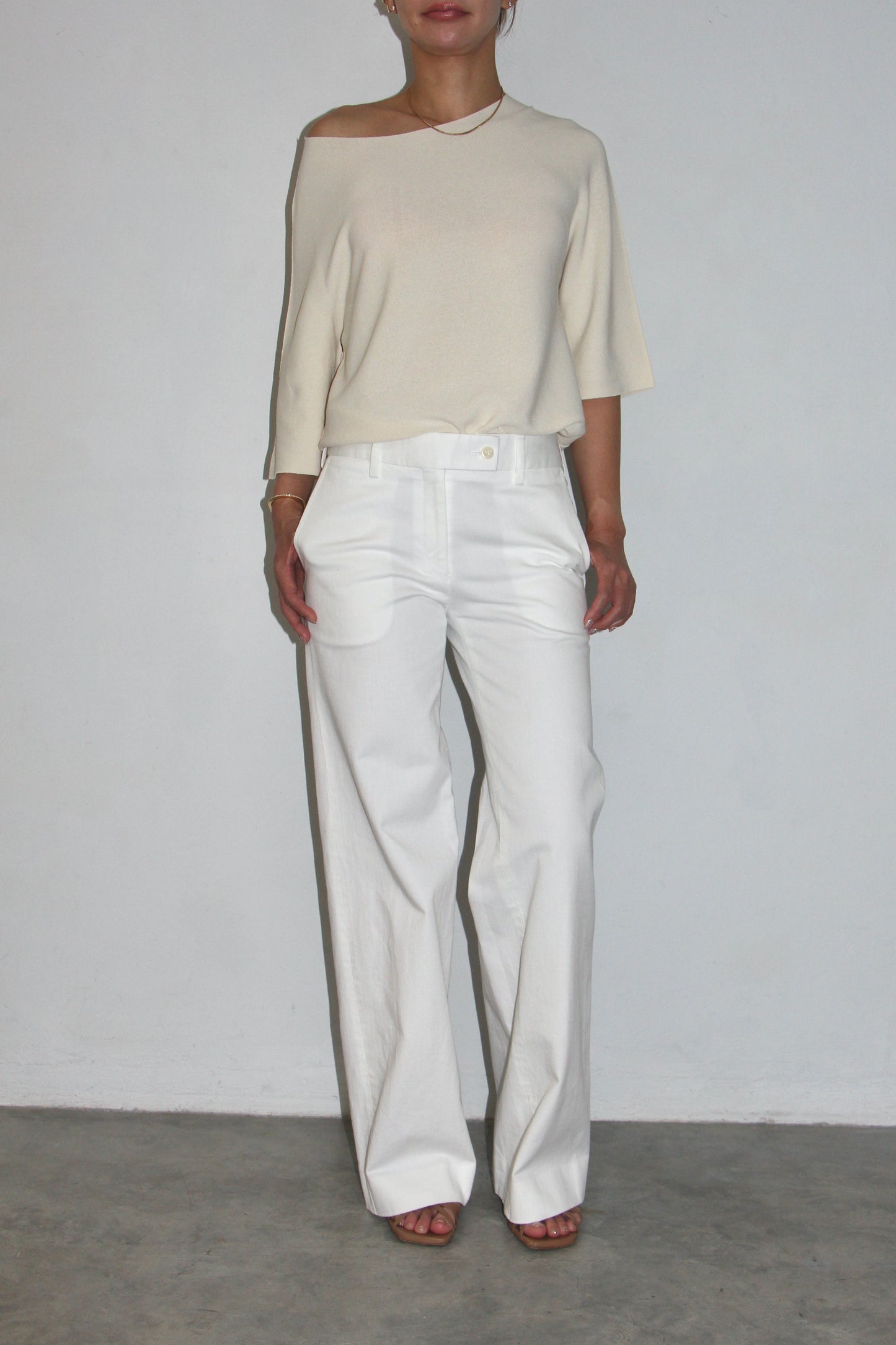 LIVIANA CONTI / SUMMER KNIT TOP / BUTTER YELLOW