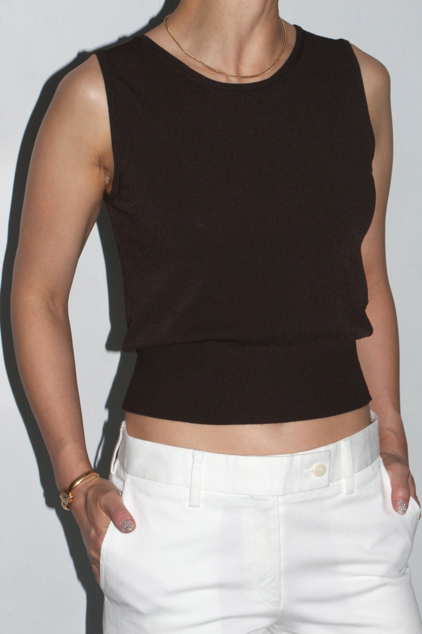 roberto collina / BROWN TOP